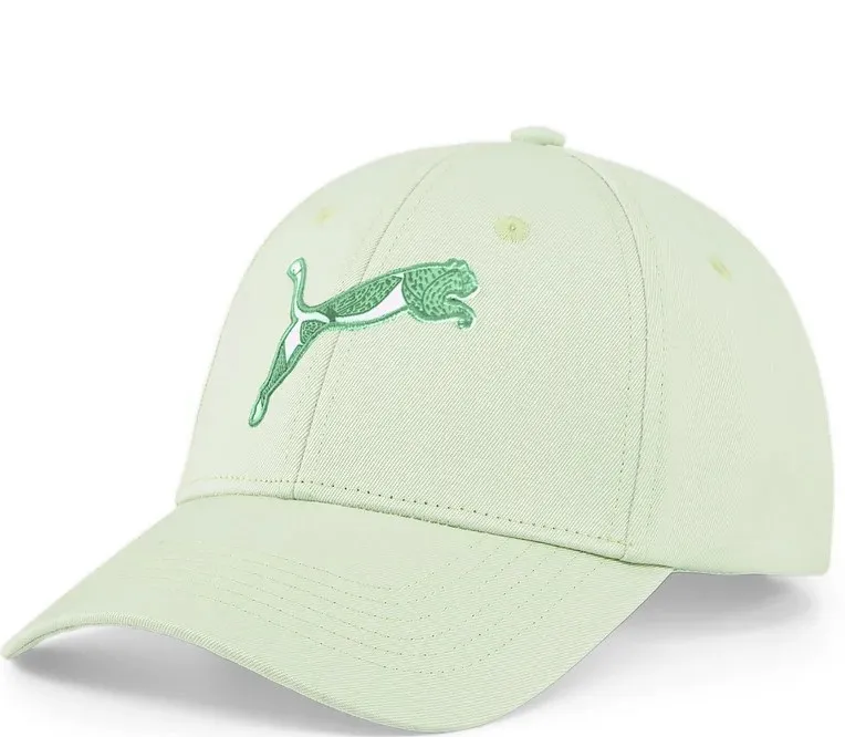 PUMA ESSENTIALS +BLOSSOM BASEBALL CAP 025362 01 PURE GREEN