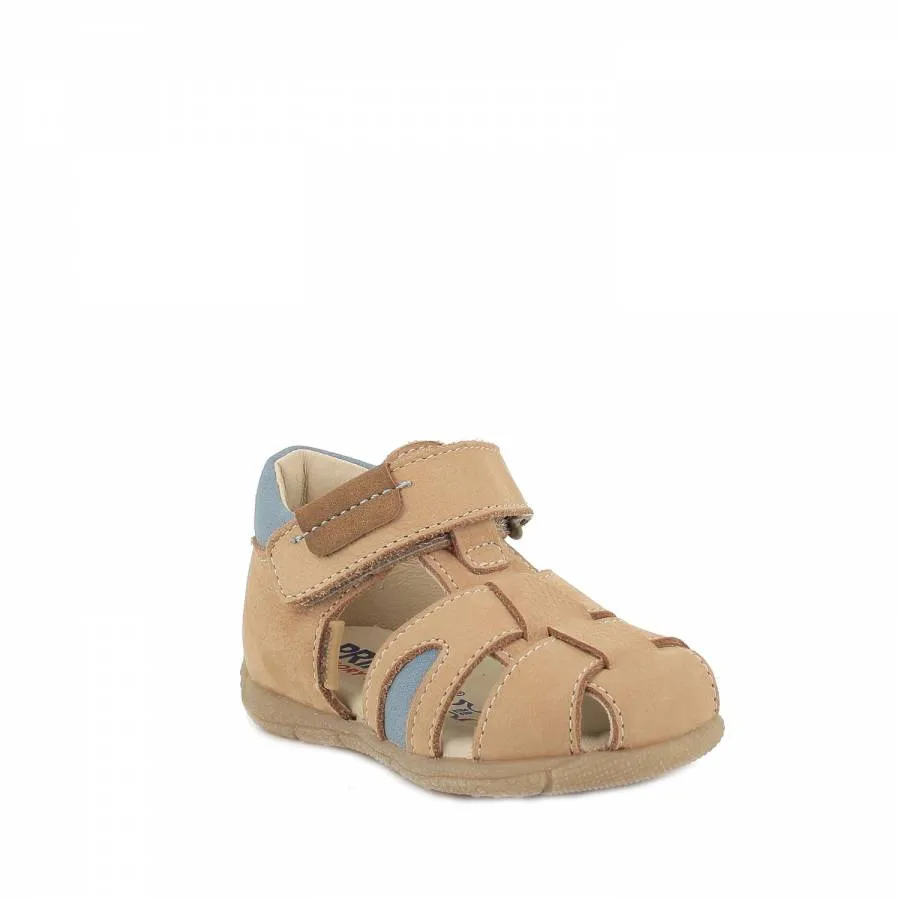 PRIMIGI SANDAL BOYS 5912900 FIRST STEPS POCKET NAB.CODEX COGNAC