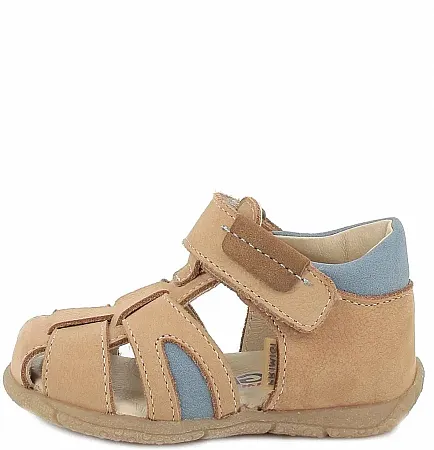 PRIMIGI SANDAL BOYS 5912900 FIRST STEPS POCKET NAB.CODEX COGNAC