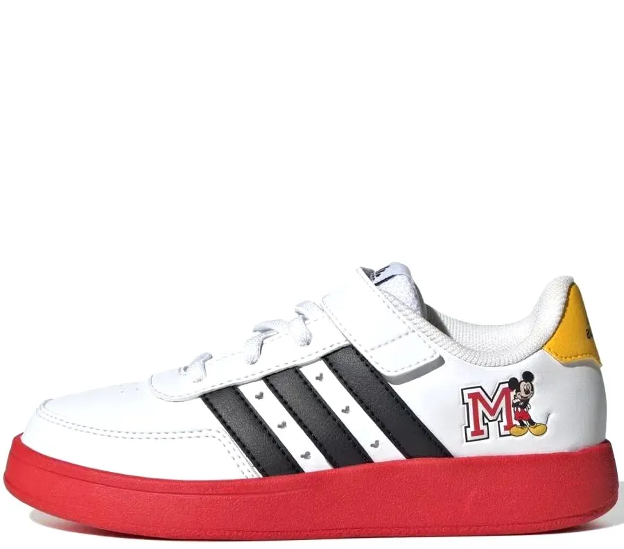 ADIDAS DISNEY BREAKNET 2.0 MICKEY KIDS ID8026 FTWWHT/CBLACK/SCARLE