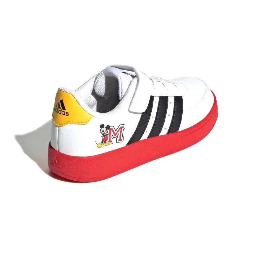 ADIDAS DISNEY BREAKNET 2.0 MICKEY KIDS ID8026 FTWWHT/CBLACK/SCARLE