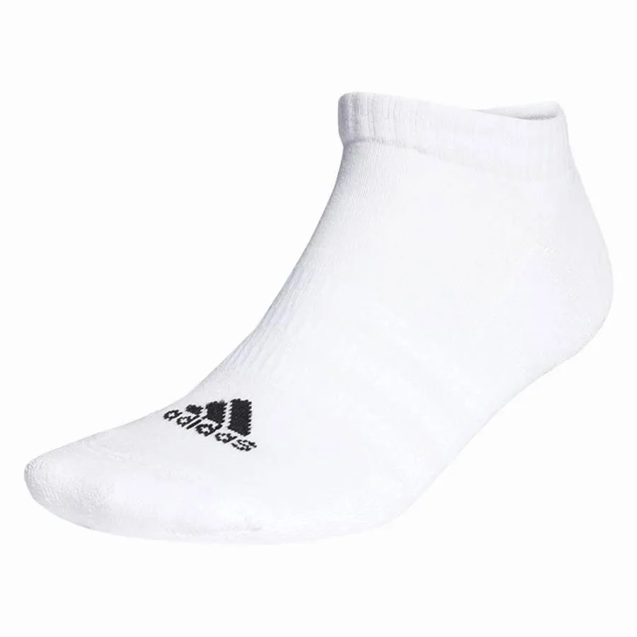 ADIDAS CUSHIONED LOW-CUT SOCKS 3P HT3434 WHITE/BLACK