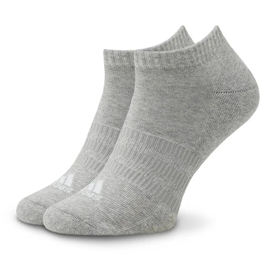 ADIDAS CUSHIONED LOW-CUT SOCKS 3P IC1333 MGREYH/WHITE/BLACK