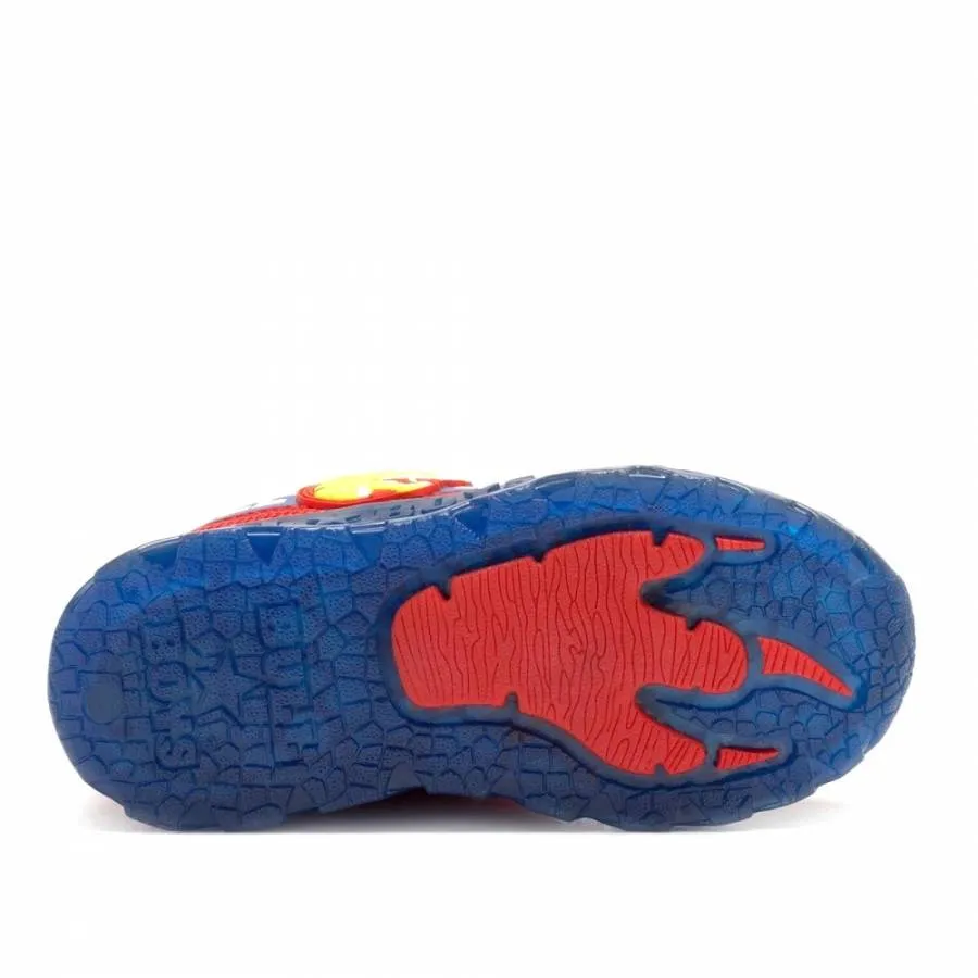 BULL BOYS SNEAKERS T-REX SCARPA DNAL4507 - RS01 ROSSO/ROYAL