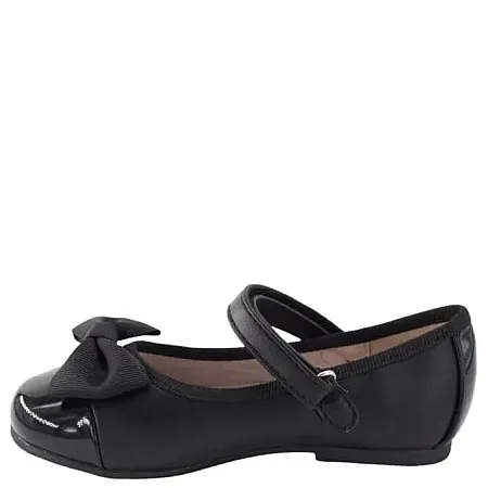 FENECIA FOR GIRLS BALLARINA  BLACK 03030 B BLACK/VERNICE BLACK