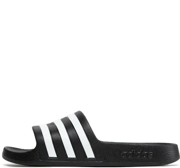 ADIDAS ADILETTE AQUA SLIDES F35543 CBLACK/FTWWHT/CBLACK