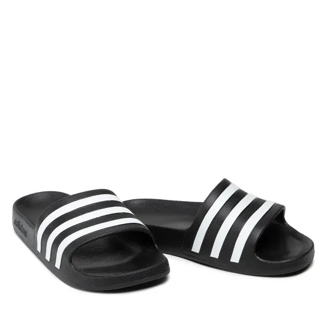 ADIDAS ADILETTE AQUA SLIDES F35543 CBLACK/FTWWHT/CBLACK