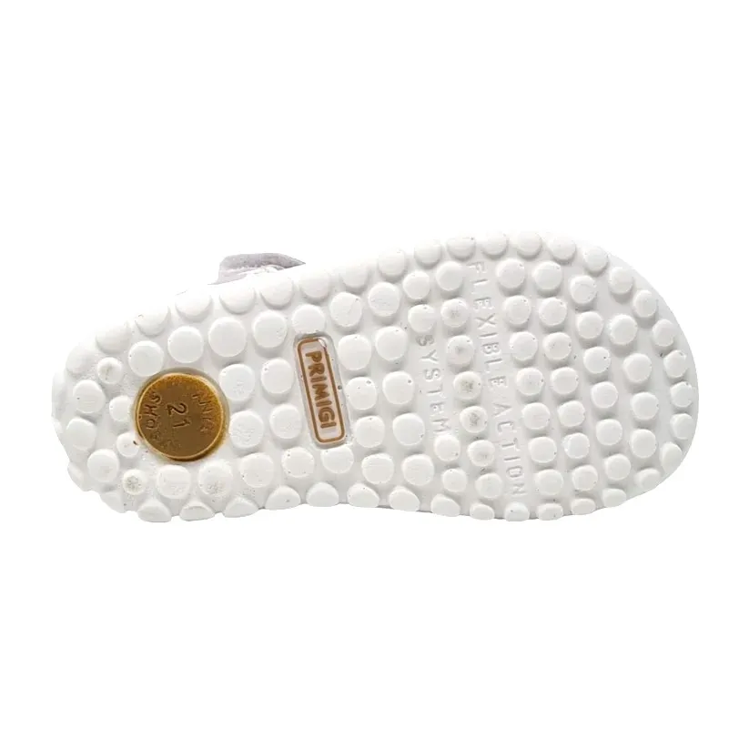 PRIMIGI SANTAL GIRL FIRST STEPS 5862044 LEATHER WHITE/BEIGE/GOLD
