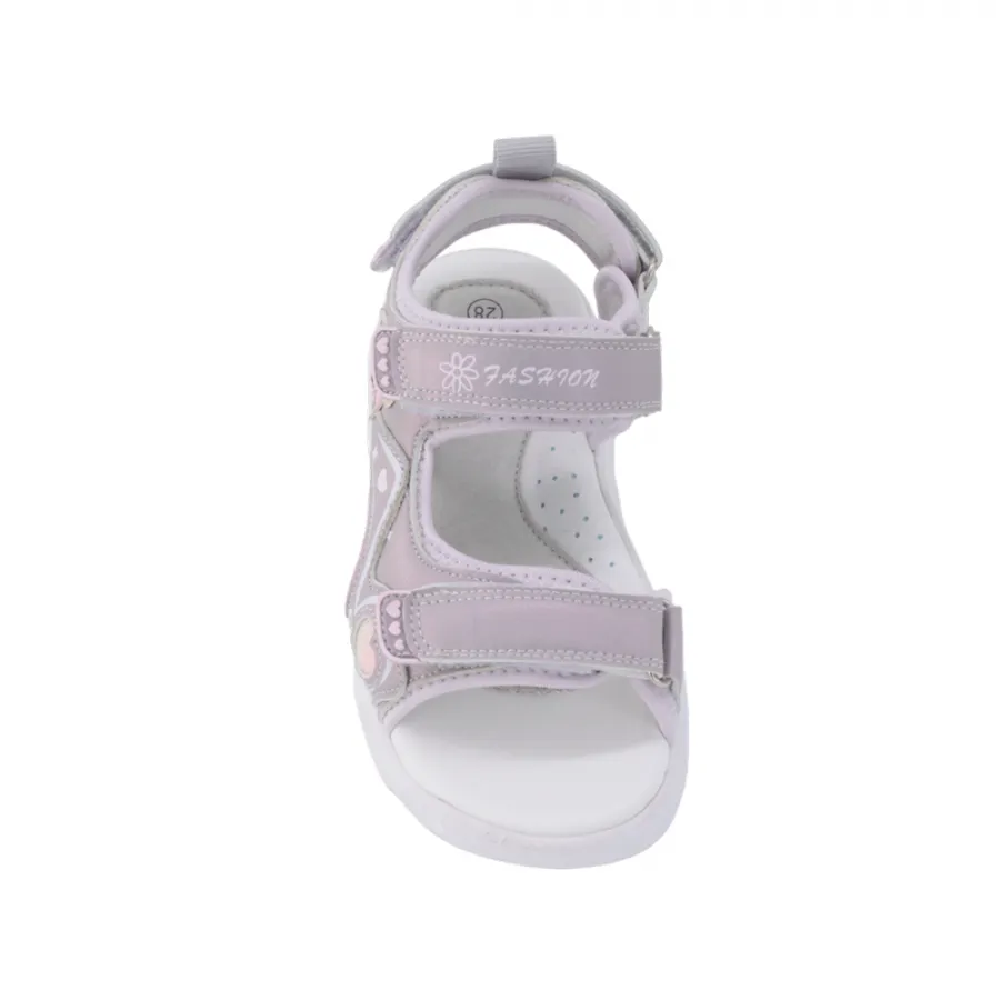 FENECIA FOR GIRLS SANDAL LIGHTS 14056 LILA/WHITE