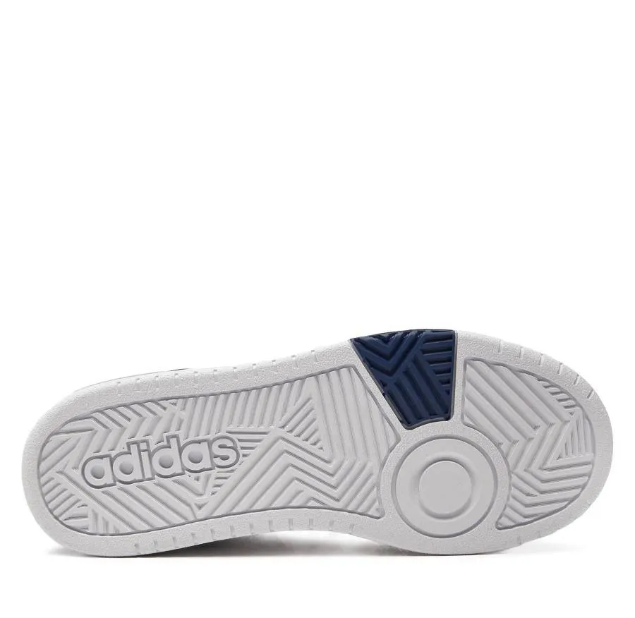 ADIDAS HOOPS 3.0 MID J IG3717 FTWWHT/DKBLUE/DKBLUE