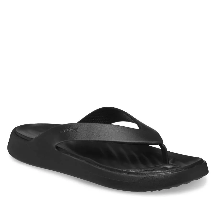 CROCS GETWAY FLIP  209589-001 FREE FEEL TECHNOLOGY BLACK