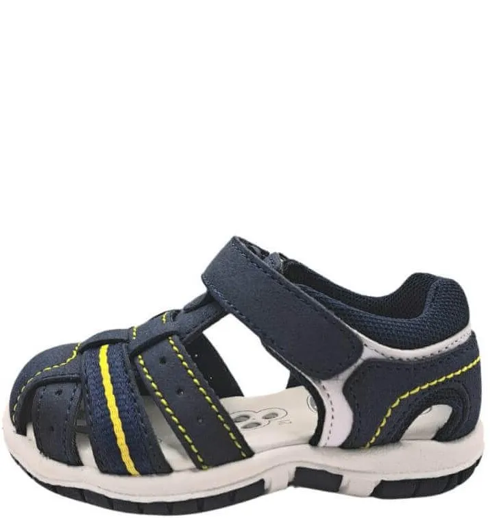 CHICCO SANDAL FOX 7100600 800 ANATOMIC SPLIT SUEDE PU BLUE/YELLOW