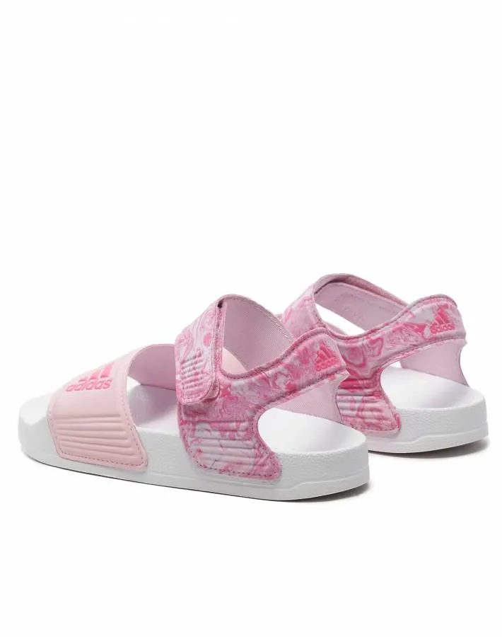 ADIDAS ADILETTE SANDALS KIDS ID2624 PINK/PINK FUSION/CLOUD WHITE