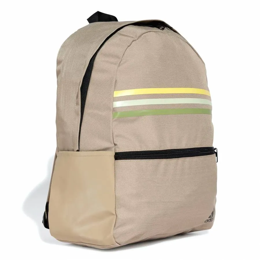 ADIDAS CLASSIC HORIZONTAL 3-STRIPES BACKPACK IZ1896 BLANCH CARGO/BLACK