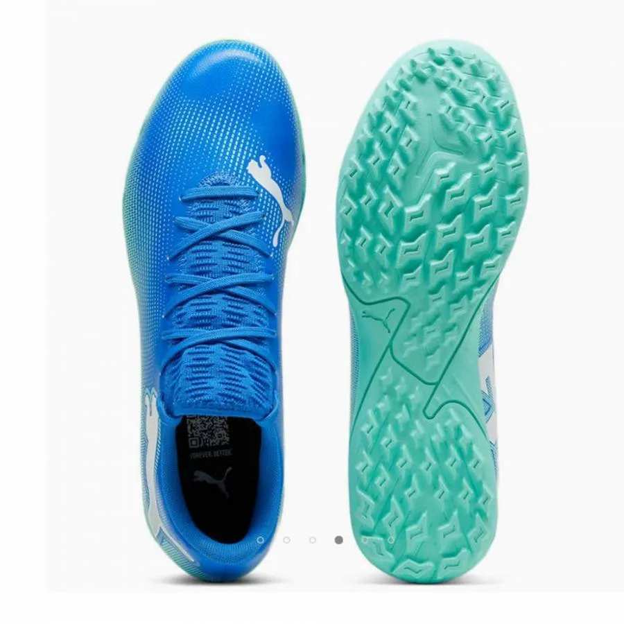 PUMA FUTURE 7 PLAY TT 107943 01 HYPERLINK BLUE/MINT