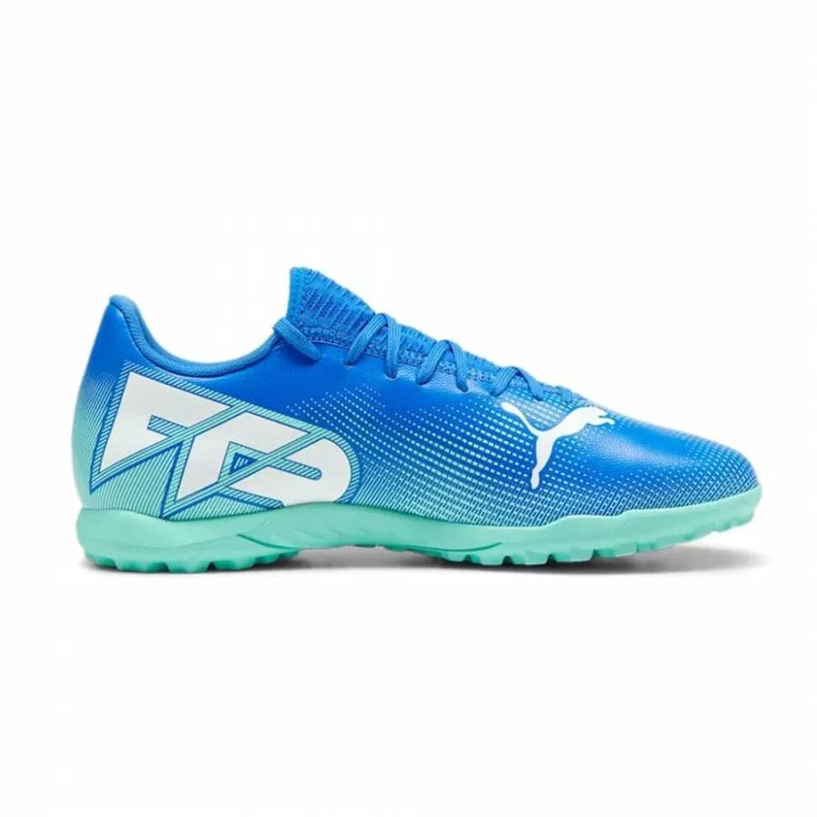 PUMA FUTURE 7 PLAY TT 107943 01 HYPERLINK BLUE/MINT