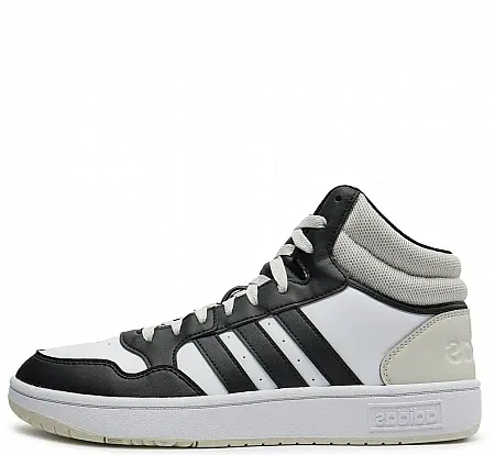 ADIDAS HOOPS 3.0 MID  BASKETBALL CLASSIC IH0157 FTWWHT/CBLACK/ORBGRY