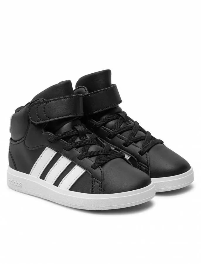ADIDAS GRAND COURT MID  IE3863 CBLACK/FTWWHT/CBLACK