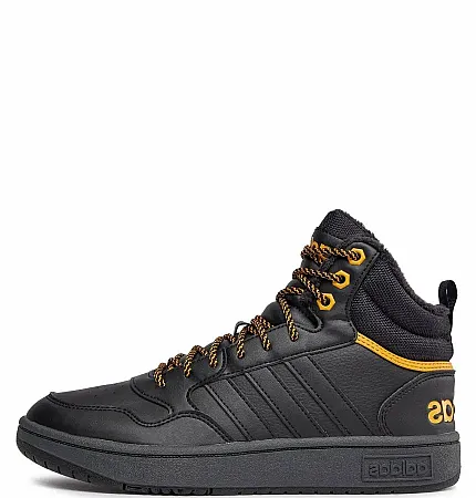 ADIDAS HOOPS MID 3.0 J IF7736 CBLACK/CBLACK/PREYEL