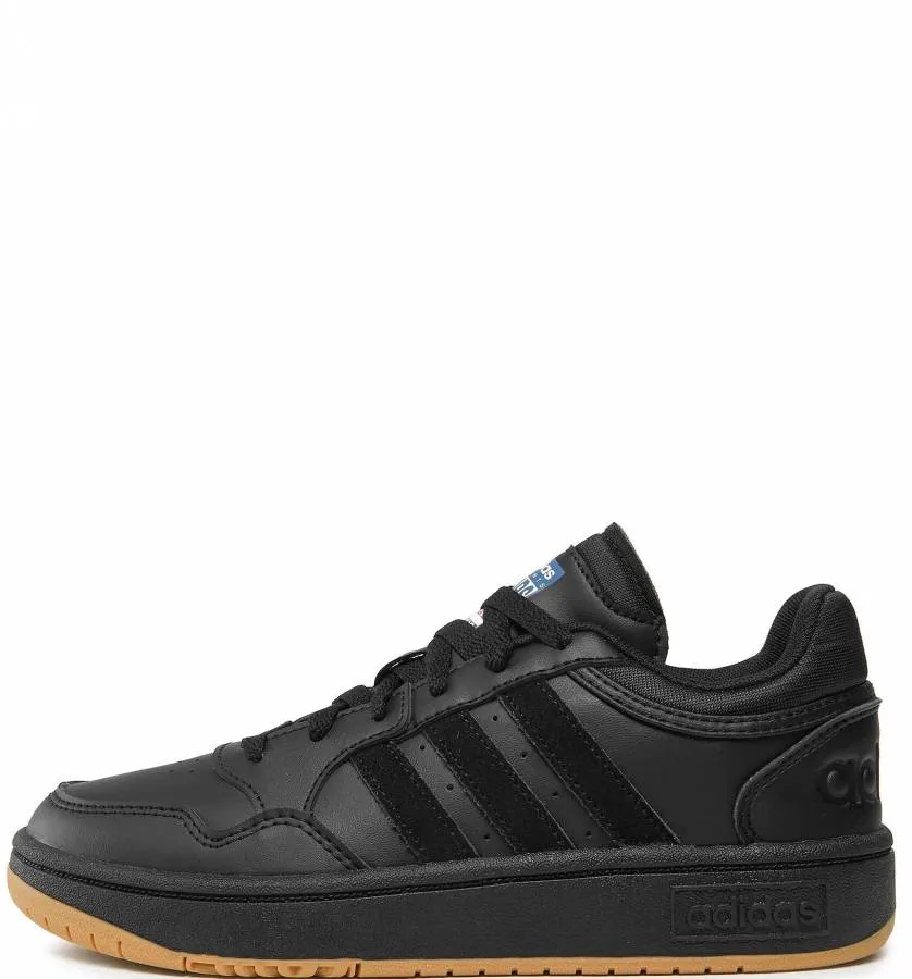 ADIDAS HOOPS 3.0 LOW CLASSIC SNEAKERS GY4727 CBLACK/CBLACK/FTWWHT