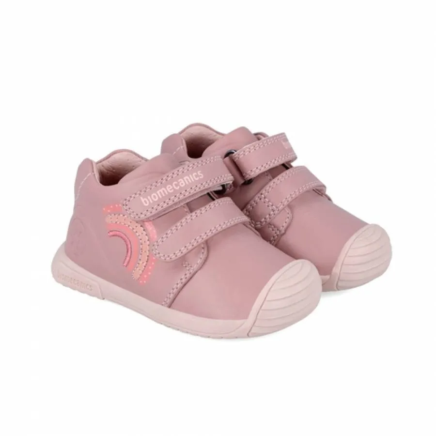 BIOMECANICS GIRLS FIRST STEPS 241125-B159 LEATHER PINK