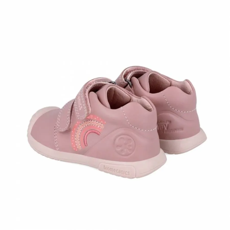 BIOMECANICS GIRLS FIRST STEPS 241125-B159 LEATHER PINK