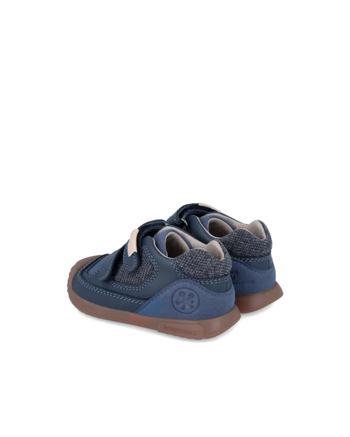 BIOMECANICS BOYS FIRST STEPS 241127-A183 LEATHER BLUE