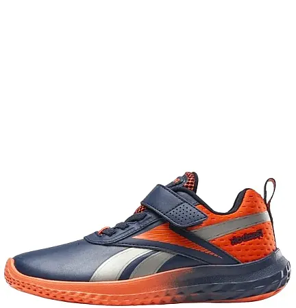 REEBOK  RUSH RUNNER 5 SYN KIDS 100200971 NAVY/PUMPORANGE