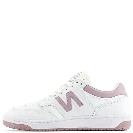 NEW BALANCE 480  CLASSICS SNEAKERS GSB480WI WHITE/PURPLE