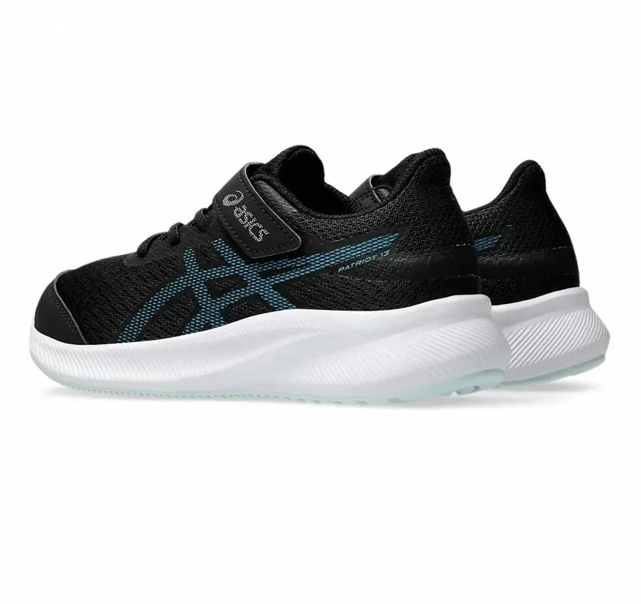 ASICS PATRIOT 13 PS RUNNING KIDS BLACK/TEAL BLUE