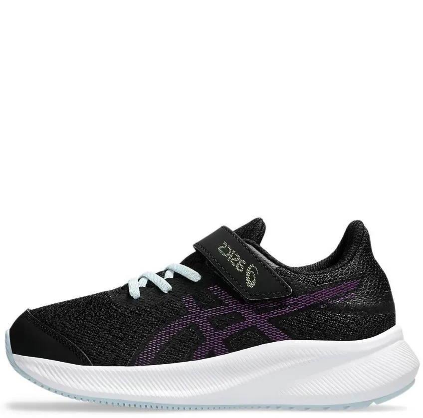 ASICS PATRIOT 13 PS KIDS RUNNING 1014A264-007 BLACK/DEEP MAUVE