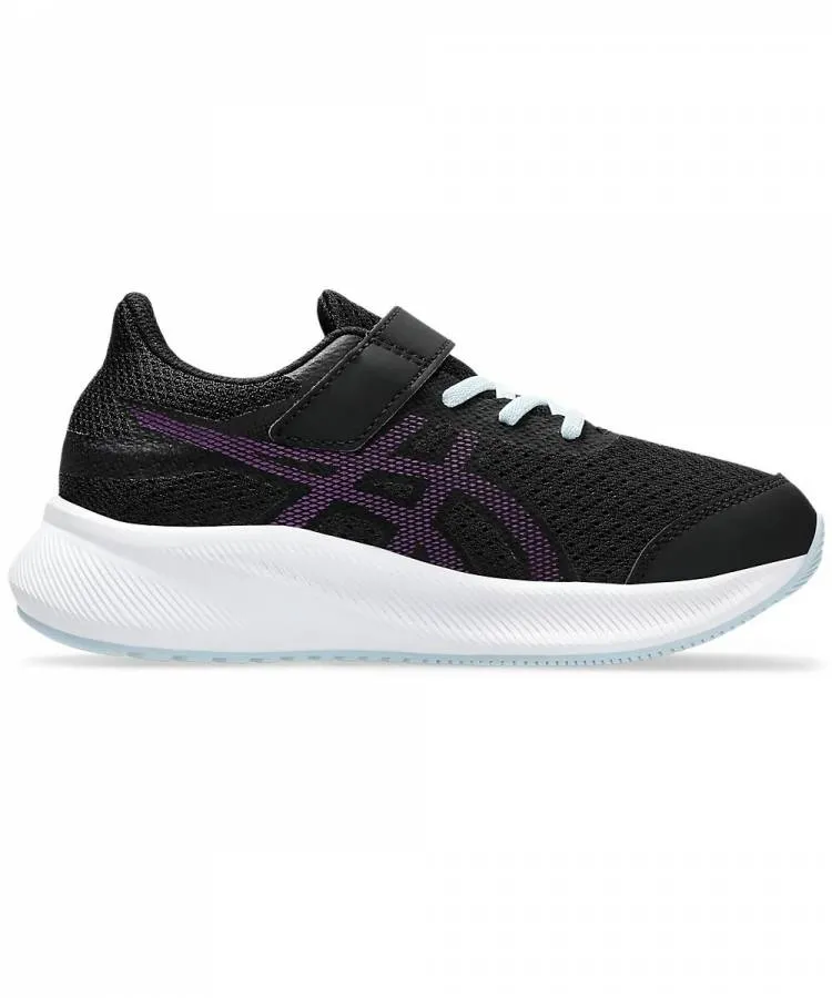 ASICS PATRIOT 13 PS KIDS RUNNING 1014A264-007 BLACK/DEEP MAUVE