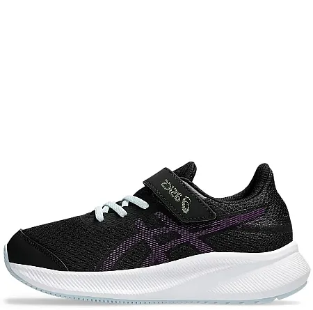 ASICS PATRIOT 13 PS KIDS RUNNING 1014A264-007 BLACK/DEEP MAUVE