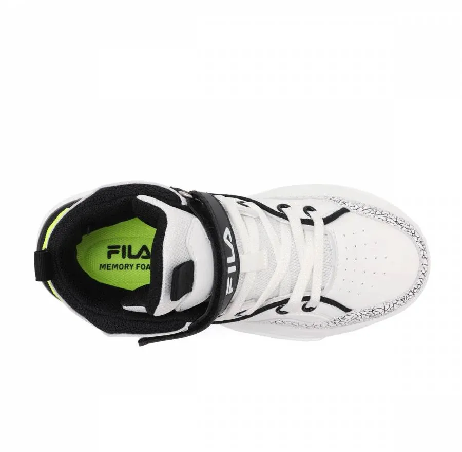 FILA MEMORY SONIC V MID BASKET 3YF43002-106 WHITE/BLACK/LIME