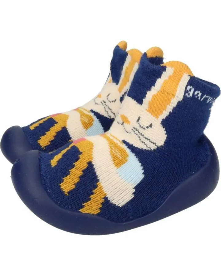 GARVALIN CALCETIN NUBES LYCRA 241311-A008 AZUL