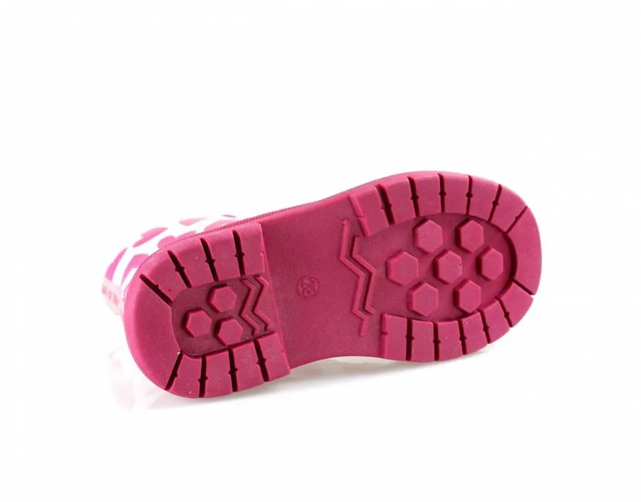 AGATHA RUIZ DE LA PRADA BOTIN CORAZONES 241962-B050 WHITE/FUXIA