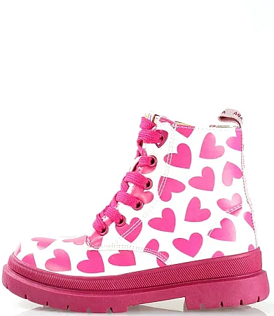 AGATHA RUIZ DE LA PRADA BOTIN CORAZONES 241962-B050 WHITE/FUXIA