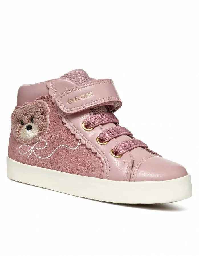 GEOX B KILWI SUEDE BABY SNEAKERS B46D5A 022NF C8056  ANTIQUE ROSE