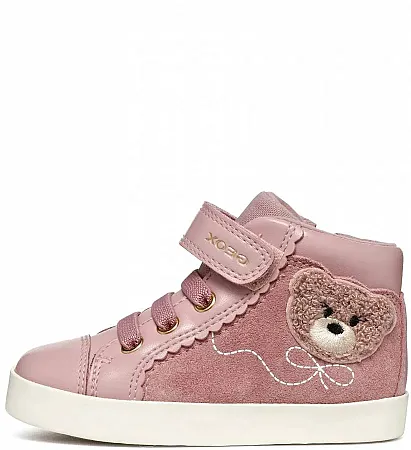 GEOX B KILWI SUEDE BABY SNEAKERS B46D5A 022NF C8056  ANTIQUE ROSE