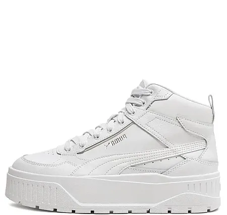 PUMA KARMEN II IDOL MID W SNEAKERS 397463 01 WHITE/SILVER