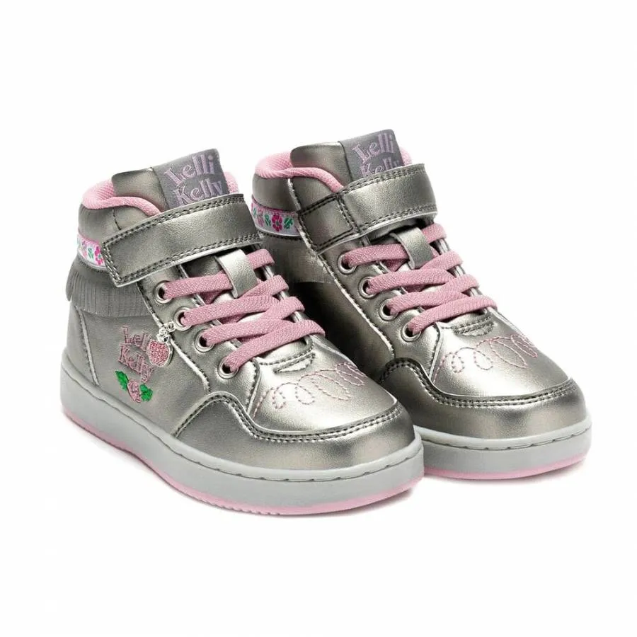 LELLI KELLY FRANGETTA MIX SNEAKERS MID LKAE8084-PE01 PELTRO