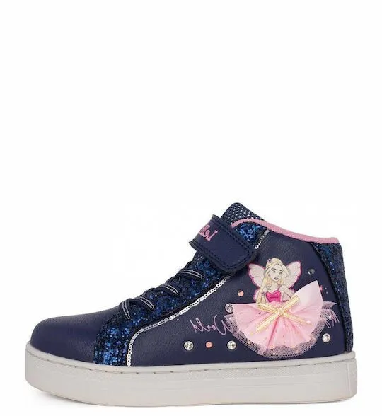 LELLI KELLY MILLE STELLE SNEAKERS LIGHTS MID LKAL4486-BL01 BLU