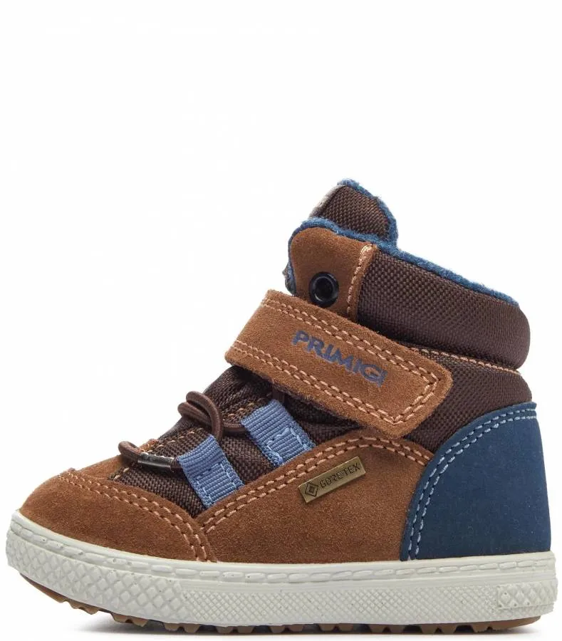 PRIMIGI BOOTS BOYS 6852511 1 GORE-TEX BLUE/BROWHN