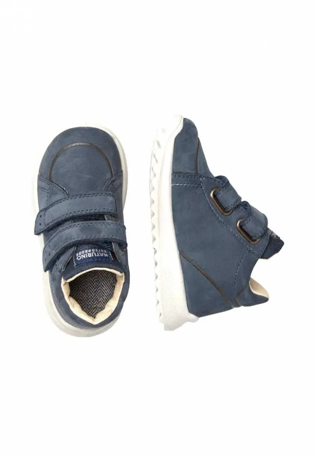 NATURINO PARPAR WATERPROOF NABUK LEATHER  0012018030.01.2C11NAVY-ORANGE