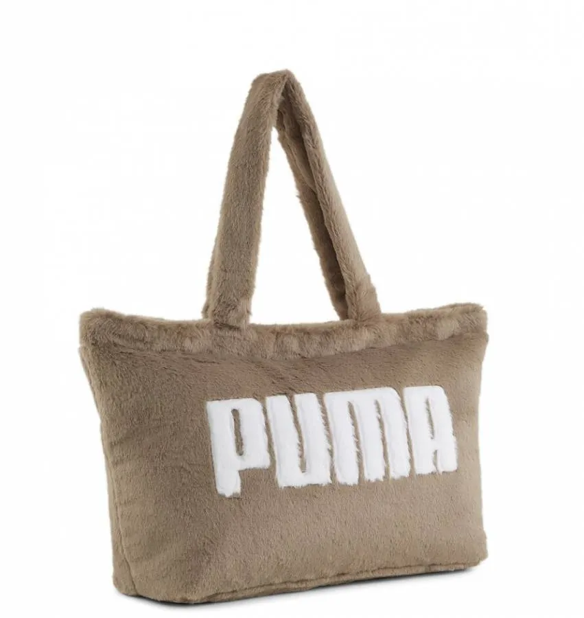 PUMA CORE FUR SHOPPER BAG  090656 03 OAK BRANCH