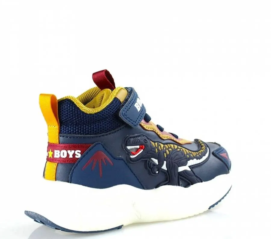 BULL BOYS T-REX SCARPA LIGHTS MID DNAL4571 BL01 BLU