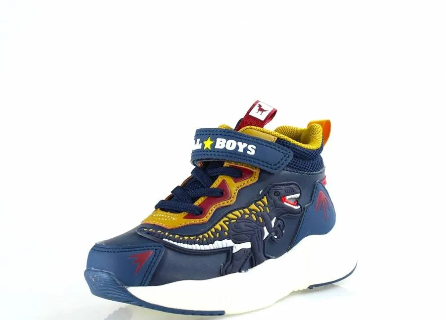 BULL BOYS T-REX SCARPA LIGHTS MID DNAL4571 BL01 BLU