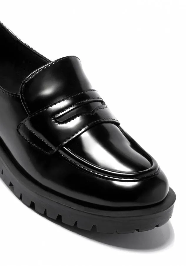 CONGUITOS LOAFERS BJSH582010-BLAC BLACK/BLACK