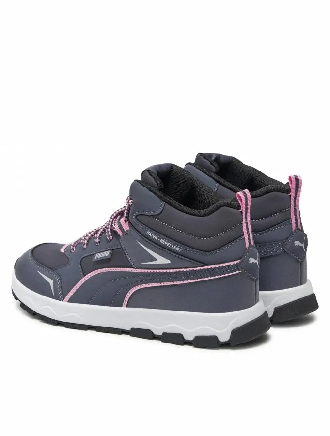 PUMA EVOLVE TRAIL JR MID 397644 03 GALACTIC GRAY/MAUVED OUT