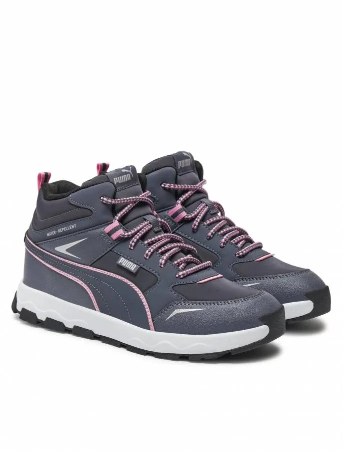 PUMA EVOLVE TRAIL JR MID 397644 03 GALACTIC GRAY/MAUVED OUT